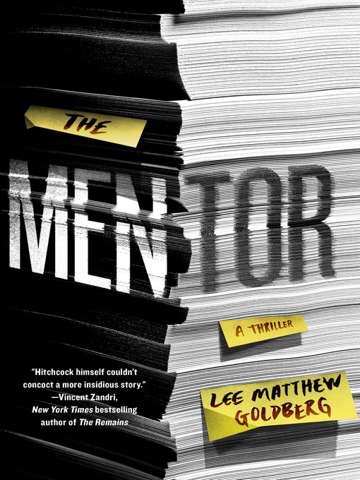 Title details for The Mentor by Lee Matthew Goldberg - Wait list